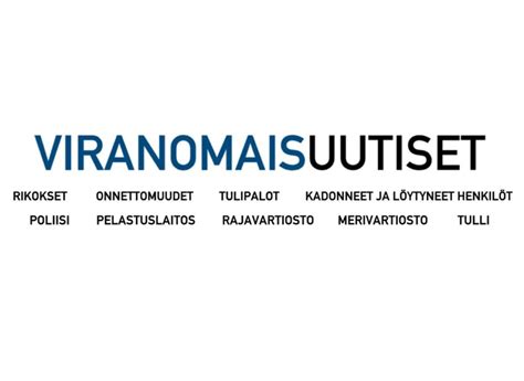 Viranomaisuutiset.fi